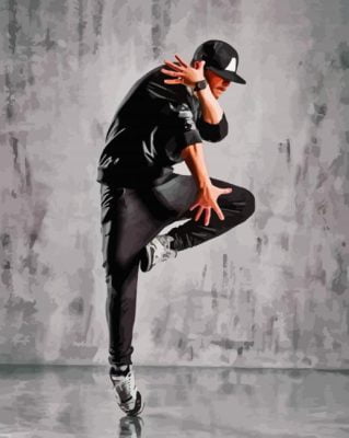Hip Hop Street Dancing Paint By Numbers