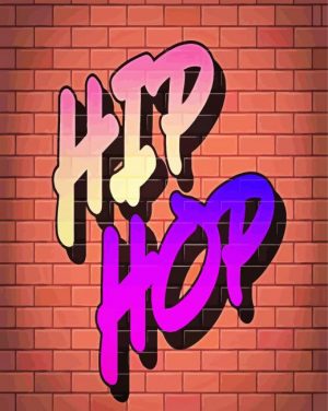 Hip Hop Graffiti Paint By Numbers