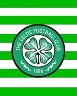 Illustration Celtic Fc Logo paint by numbers