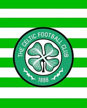Illustration Celtic Fc Logo paint by numbers