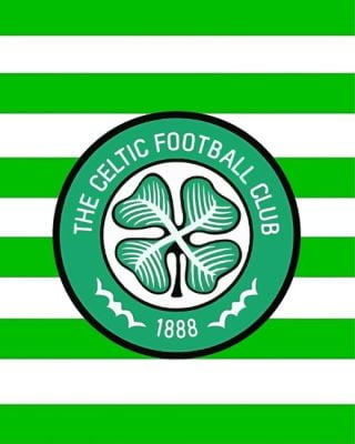 Illustration Celtic Fc Logo paint by numbers