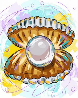 Oyster Pearl Paint By Numbers