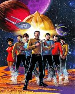Star Trek Illustration Paint By Number