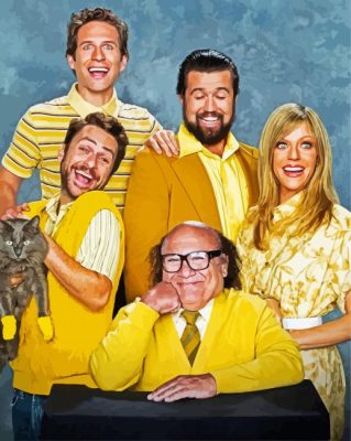 Its Always Sunny In Philadelphia Paint By Number
