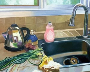 Kitchen Sink Art Paint By Number
