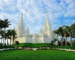 Lds San Diego California Temple Paint By Numbers