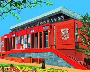 Liverpool Anfield Stadium Paint By Numbers