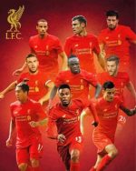 Liverpool FC Football Team Paint By Numbers