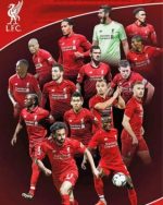 Liverpool FC Players Paint By Numbers