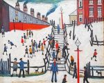 Lowry The Steps Cropped Paint By Numbers