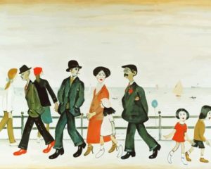 Lowry On The Promenade Paint By Numbers