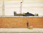 Man Lying On A Wall Paint By Numbers