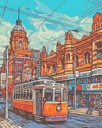 Melbourne Poster Art Paint By Number