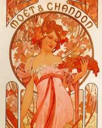 Moet And Chandon White Star Paint By numbers