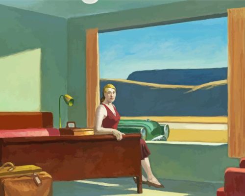 Motel a l Ouest Paint By Number