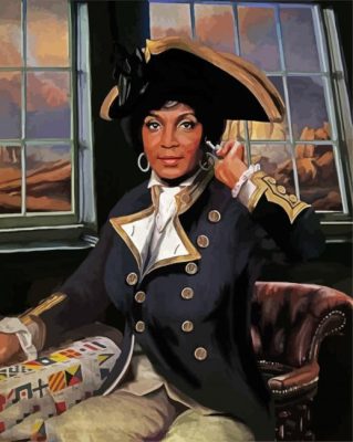Nyota Uhura Star Trek Paint By Number
