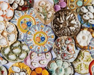 Oyster Plates Paint By Numbers