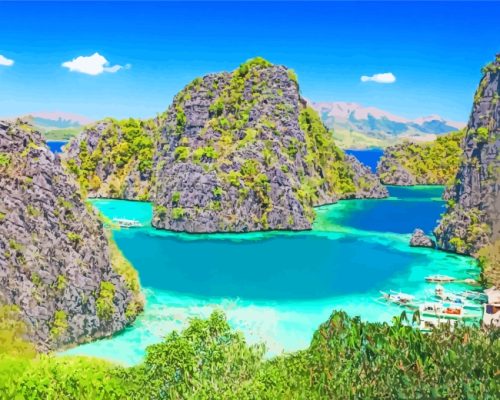 Philippines Island Paint By Number