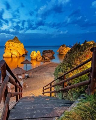 Porto Azzura Paint By Number