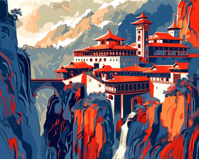 Aesthetic Rivendell Art Paint By Number