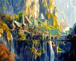 Rivendell Valley JRR Paint By Number