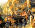 Rivendell Landscape Art Paint By Number