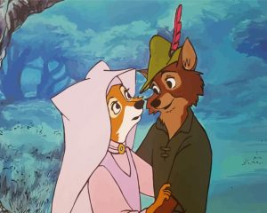 Disney Robin Hood Paint By Number