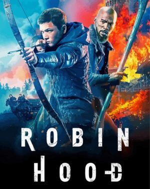 Robin Hood Movie Poster Paint By Number