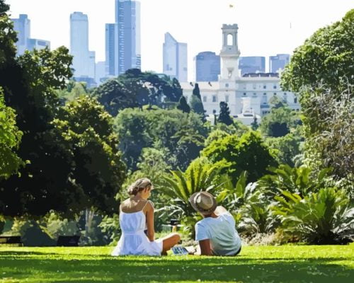 Royal Botanic Gardens Victoria Paint By Number
