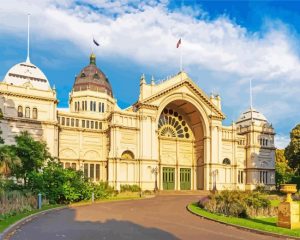 Royal Exhibition Building Paint By Number