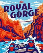 Royal Gorge Poster Paint By Number