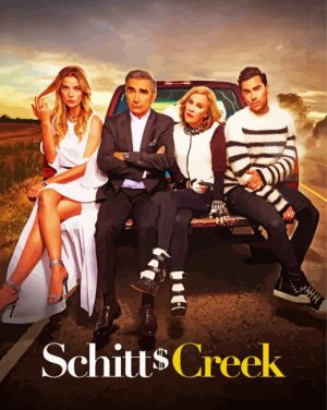 Schitts Creek Sitcom Poster Paint By Number