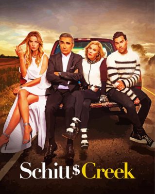 Schitts Creek Sitcom Poster Paint By Number