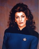 Star Trek Marina Sirtis Paint By Number