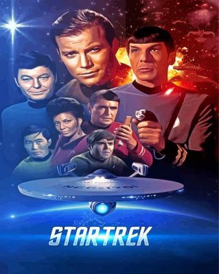 Star Trek Paint By Number