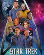 Star Trek Sc Fiction Serie Paint By Number