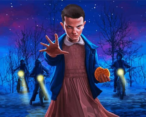 Stranger Things Eleven Paint By Number