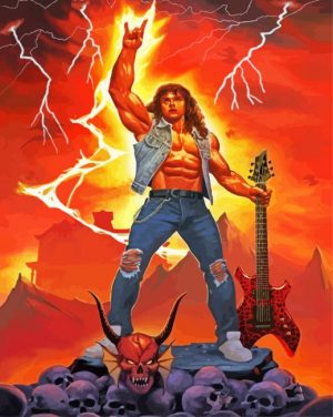 Stranger Things Eddie Munson Paint By Number