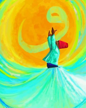 Sufi paint by numbers