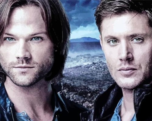 Supernatural Characters Paint By Number