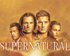 Supernatural Poster Paint By Number