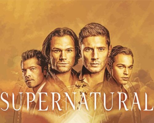 Supernatural Poster Paint By Number