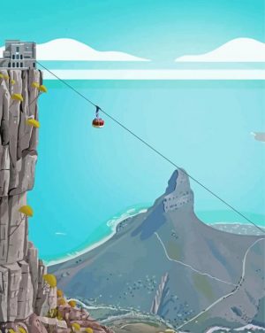 Table Mountain National Park Paint By Number