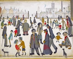 The Cripples Lowry Paint By Numbers