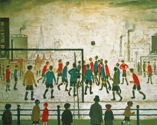 The Football Match Paint By Numbers
