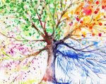 Tree Of Life The Different Seasons paint By Numbers