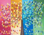 Tree Of Life The Different Seasons Paint By Numbers