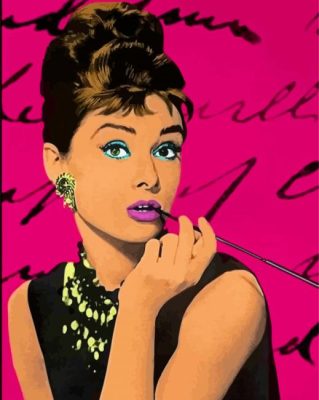 Warhol Audrey Hepburn Paint By Number