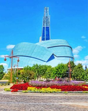 Winnipeg Canadian Museum paint by numbers