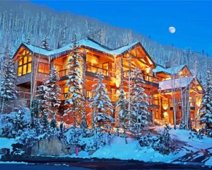 Winter Snow Telluride Paint By Number